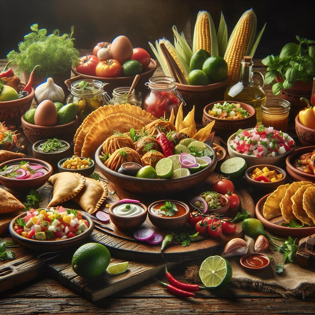 Vibrant Latin Cuisine