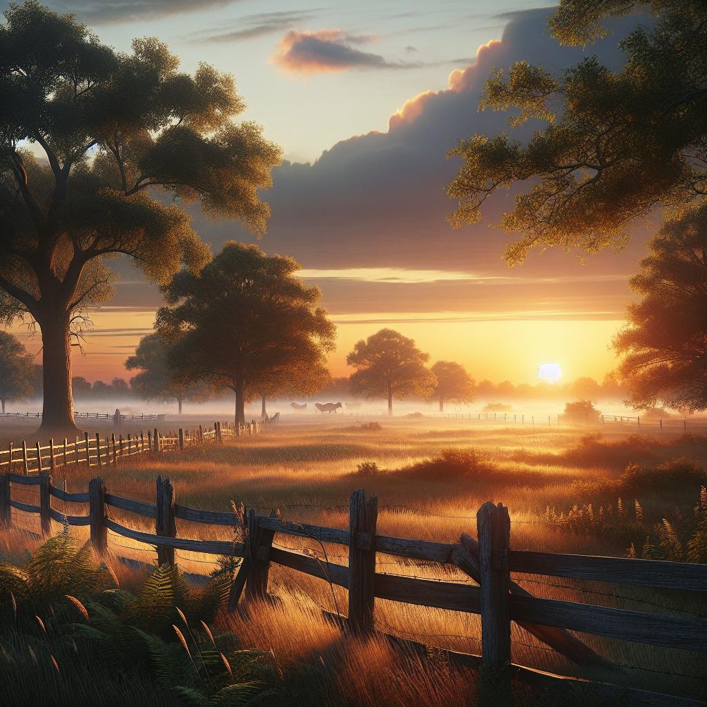 Nostalgic Southern Evening