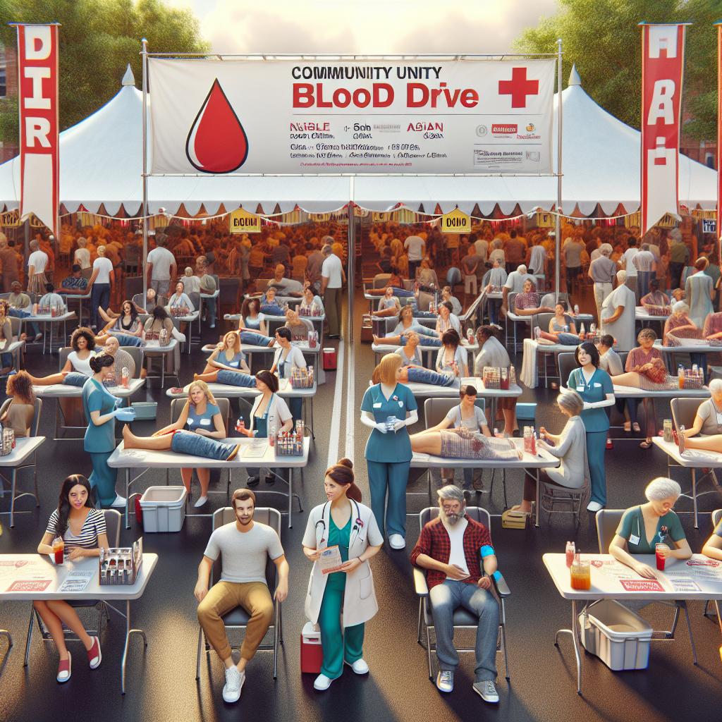 Community Unity Blood Drive
