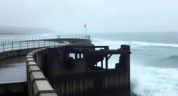 Major Section of Santa Cruz Wharf Collapses Amid Intense Winter Storms