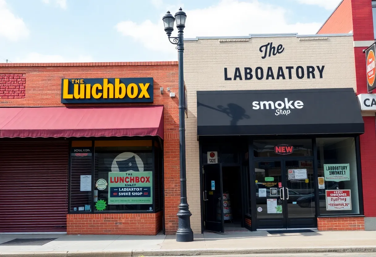 Downtown Knoxville featuring closed businesses and new ventures