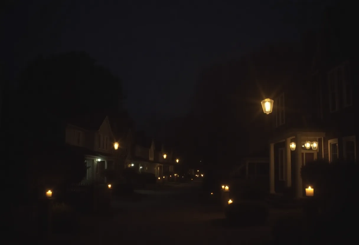 Residents cope with power outage in Maryville neighborhood