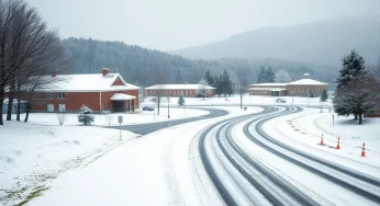 Snowy Monday in East Tennessee: School Closures and Delays