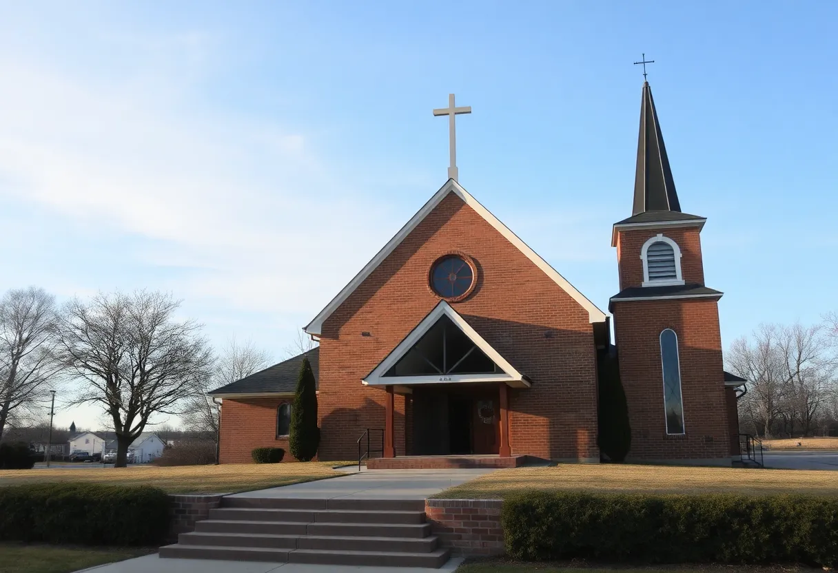 St. John Neumann Catholic Church exterior view