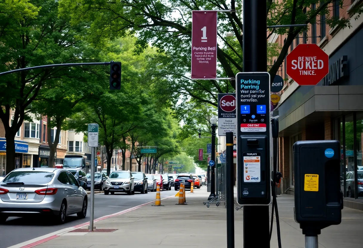 New parking meters being installed in downtown Knoxville