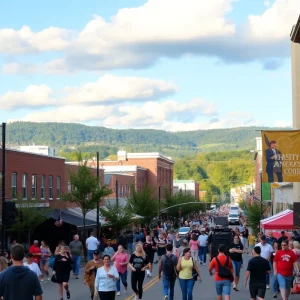 Colorful events and activities occurring in Knoxville TN