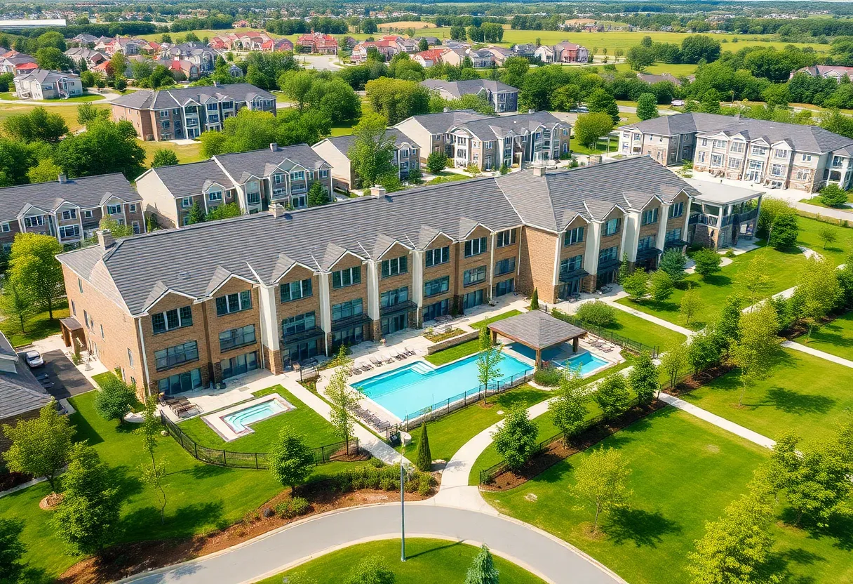 Conceptual image of new housing developments in Knoxville