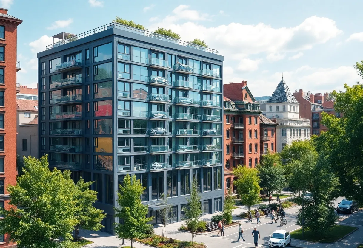 Rendering of Park City Village, a residential development in East Knoxville