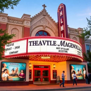 Exterior view of the new River and Rail Theatre location in Knoxville