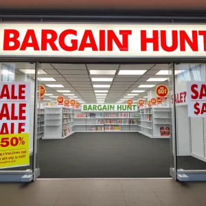 Bargain Hunt Store Closure