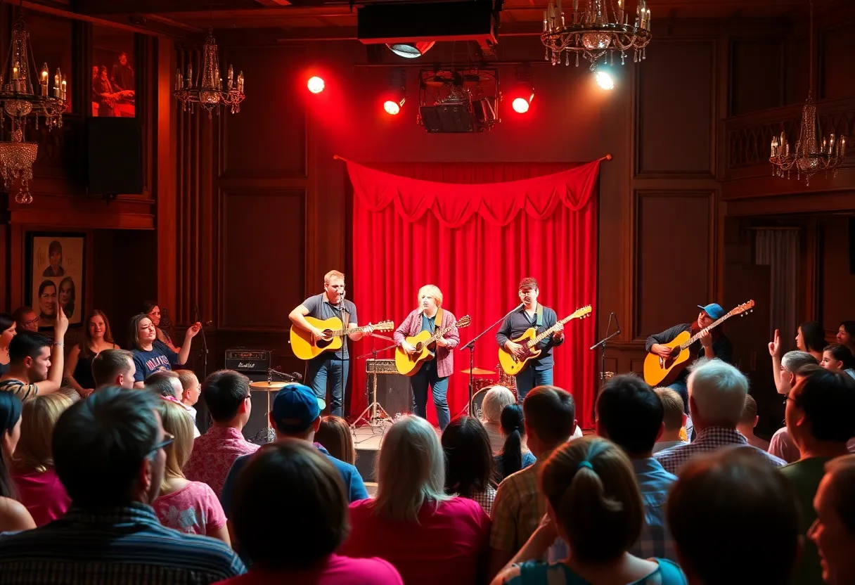 Chatham Rabbits performing at Laurel Theatre