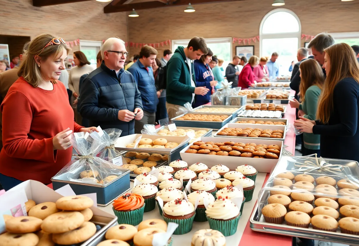 Bake sale event supporting rare disease awareness