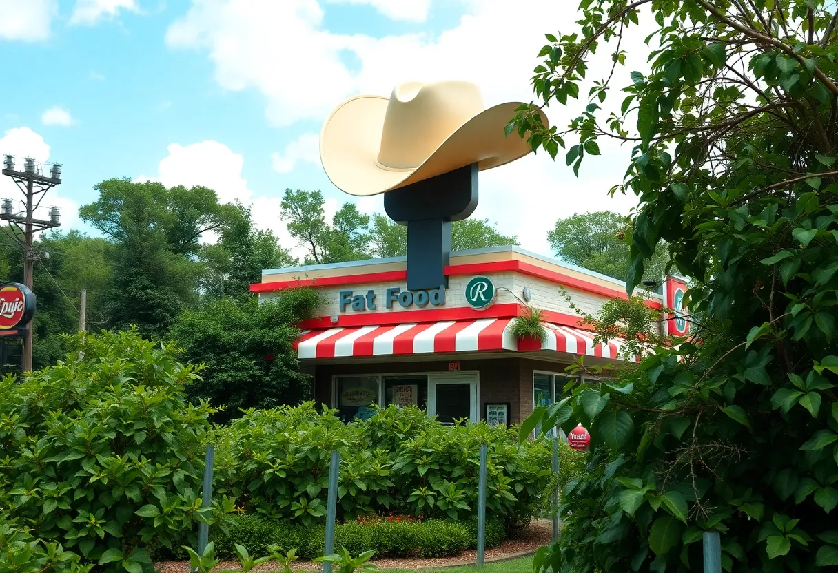 Arby’s in Knoxville engulfed by kudzu vines