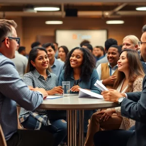 Community members engaging at the Oak Ridge financial forum