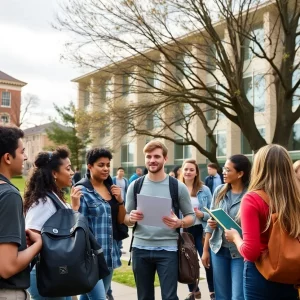 Students on University of Tennessee campus engaging in diverse activities