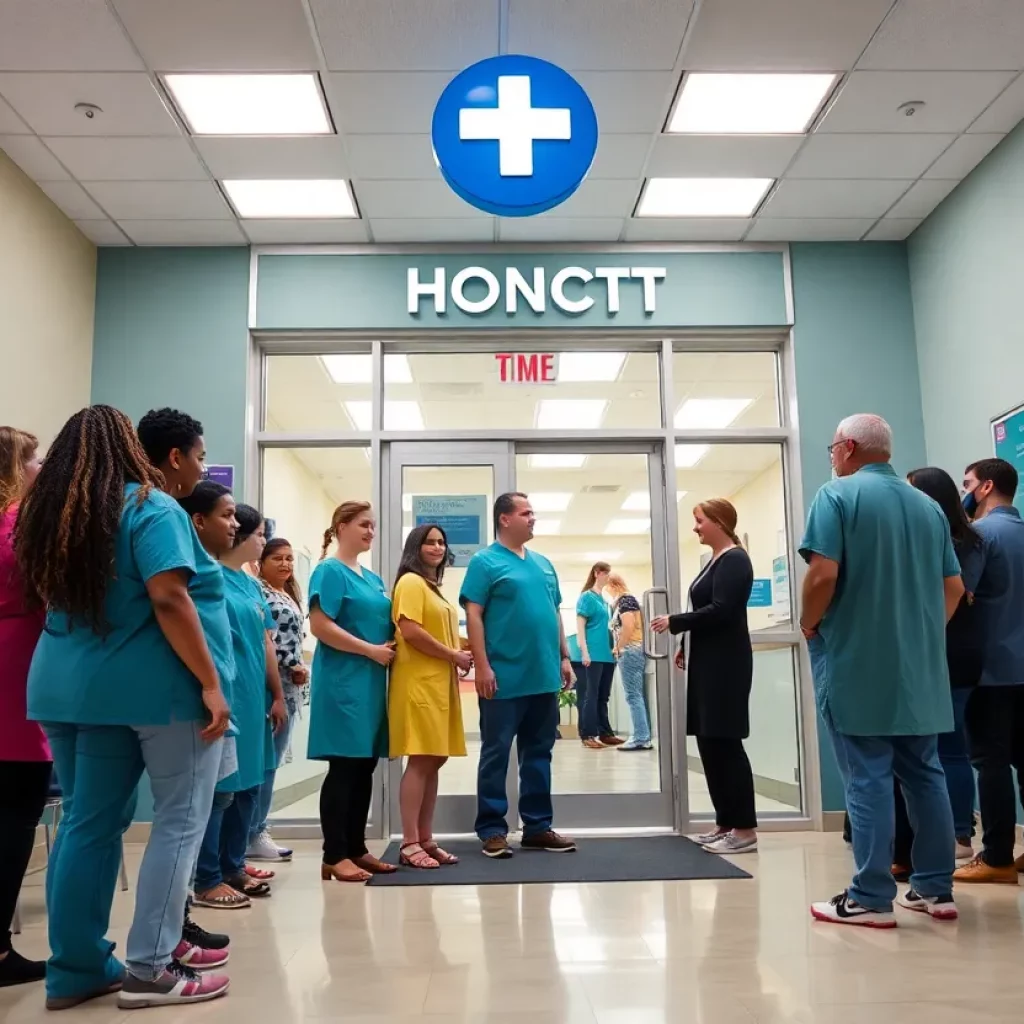Teamwork at Choice Health Network demonstrating community support
