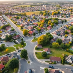 Illustration of Knox County with community planning and development elements