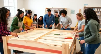 Knox County Volunteers Build Beds for Children in Need