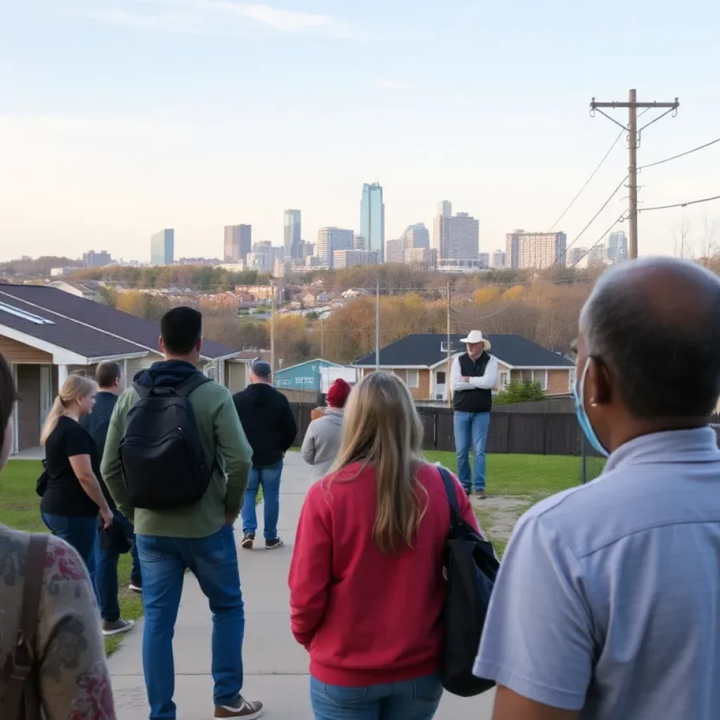 Residents of Knoxville demonstrating community vigilance and safety.