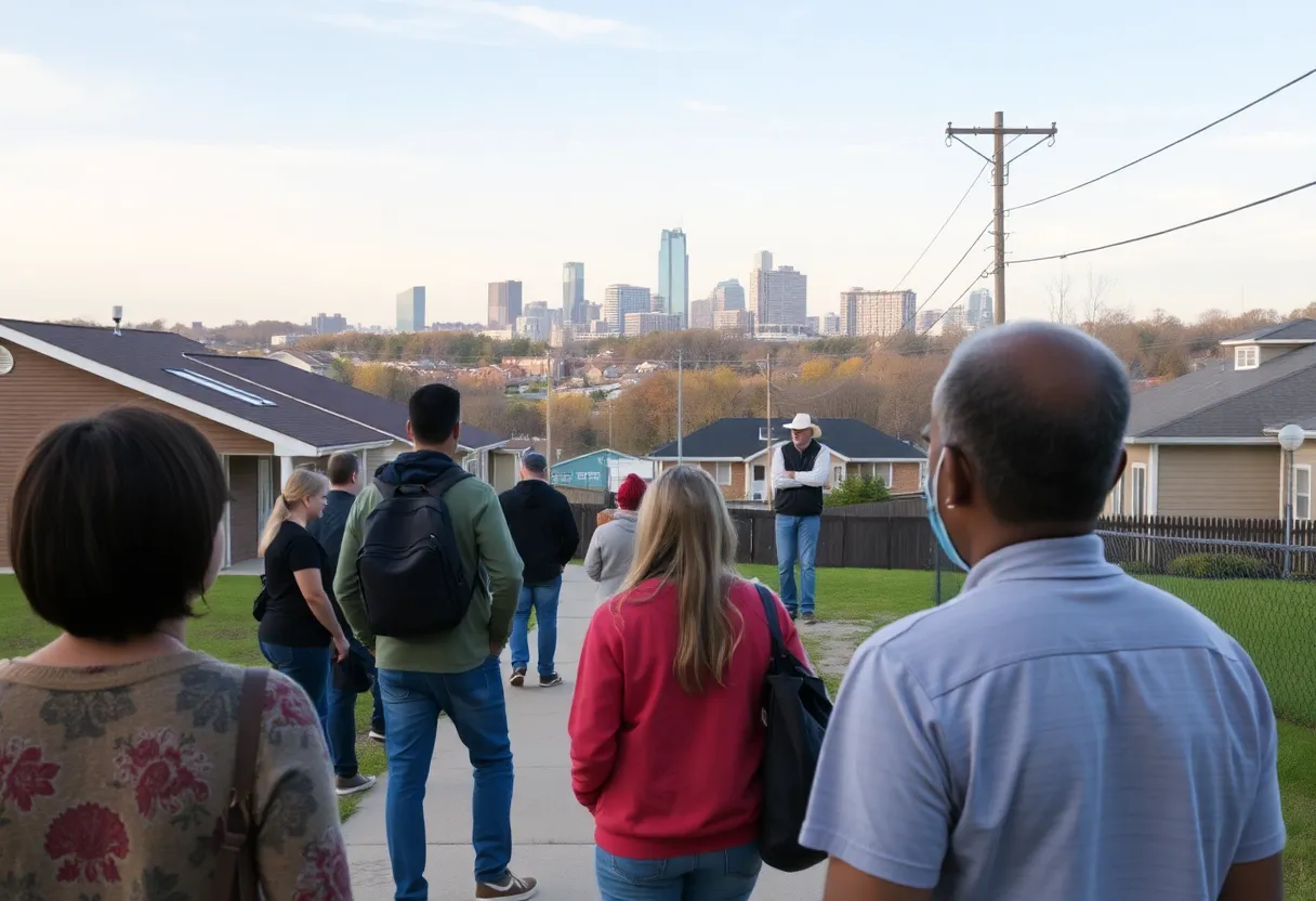Residents of Knoxville demonstrating community vigilance and safety.
