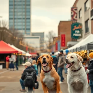 A colorful collage of various events happening in Knoxville