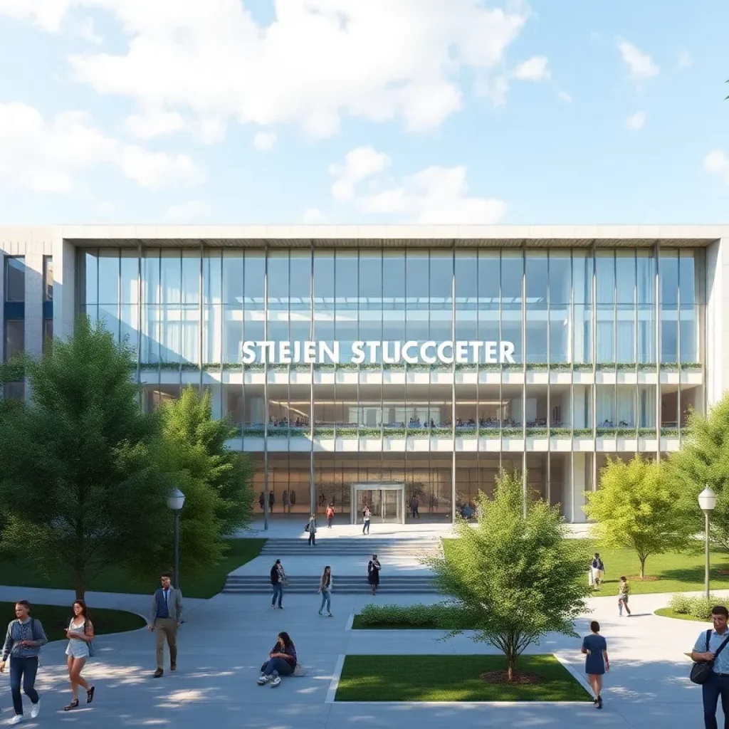 Rendering of the Student Success Center at University of Tennessee Knoxville