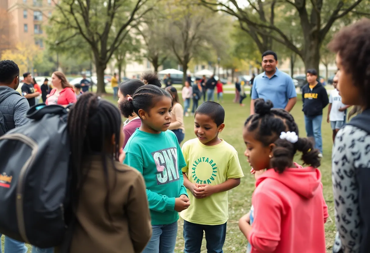 Youth engagement event organized by Turn Up Knox in Knoxville.