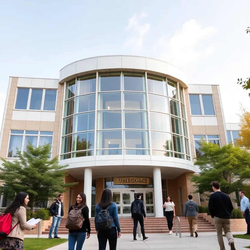 Rendering of the new Student Success Building at the University of Tennessee