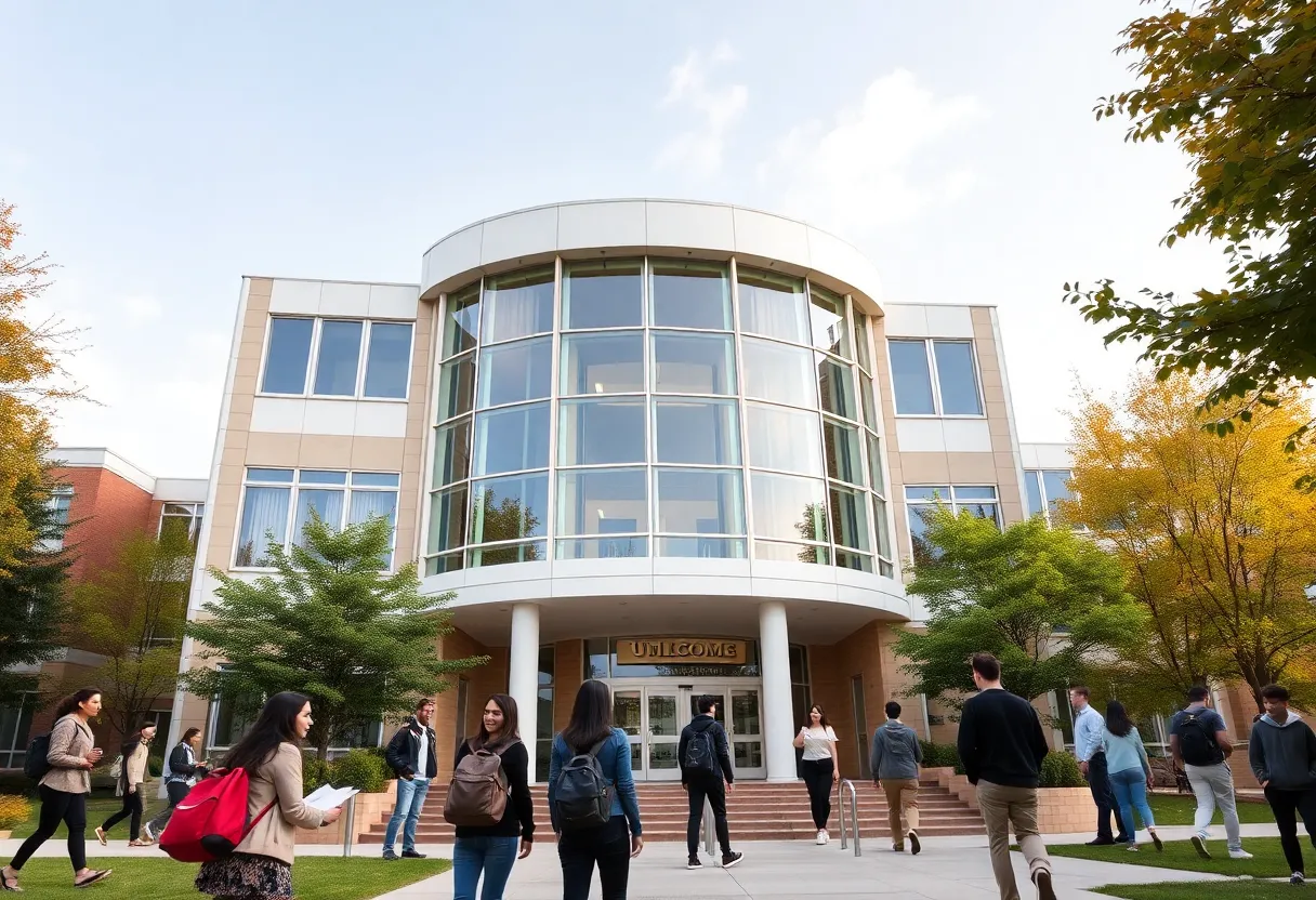 Rendering of the new Student Success Building at the University of Tennessee
