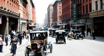 The Vibrant History of Gay Street in Knoxville