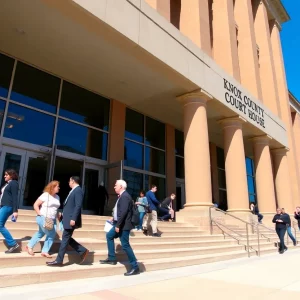 Exterior view of Knox County Courthouse