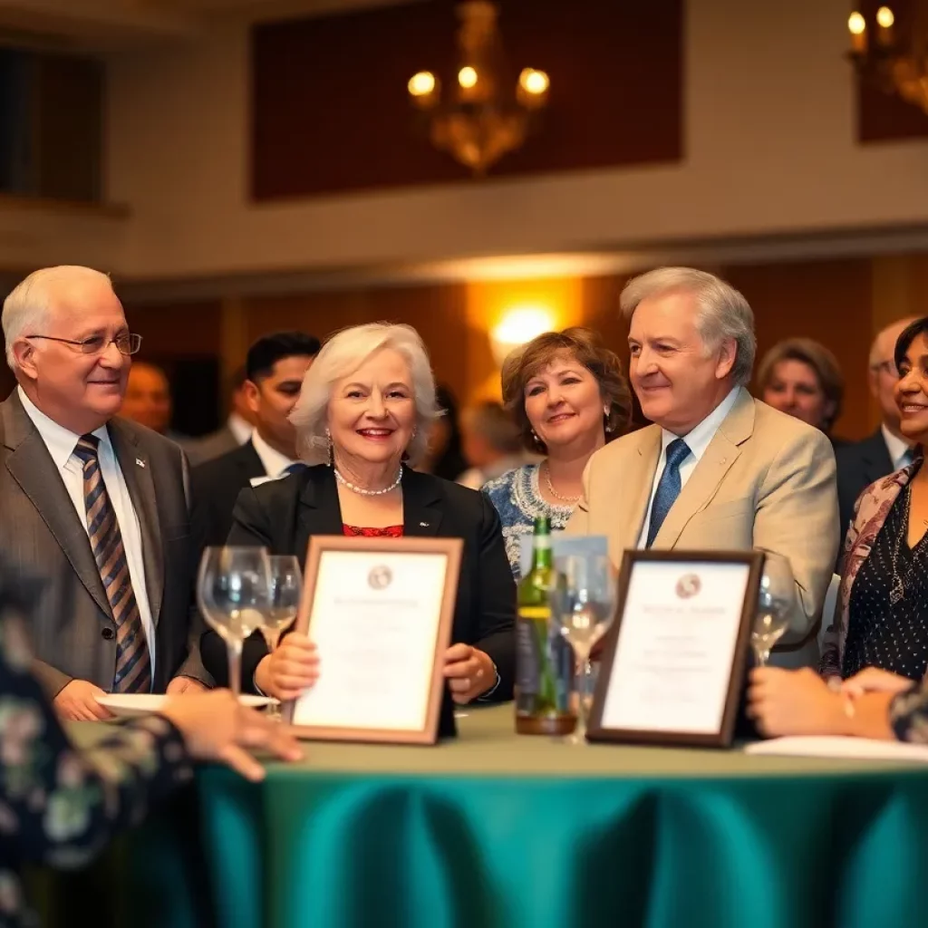 Attendees at the Law & Liberty Award ceremony in Knoxville