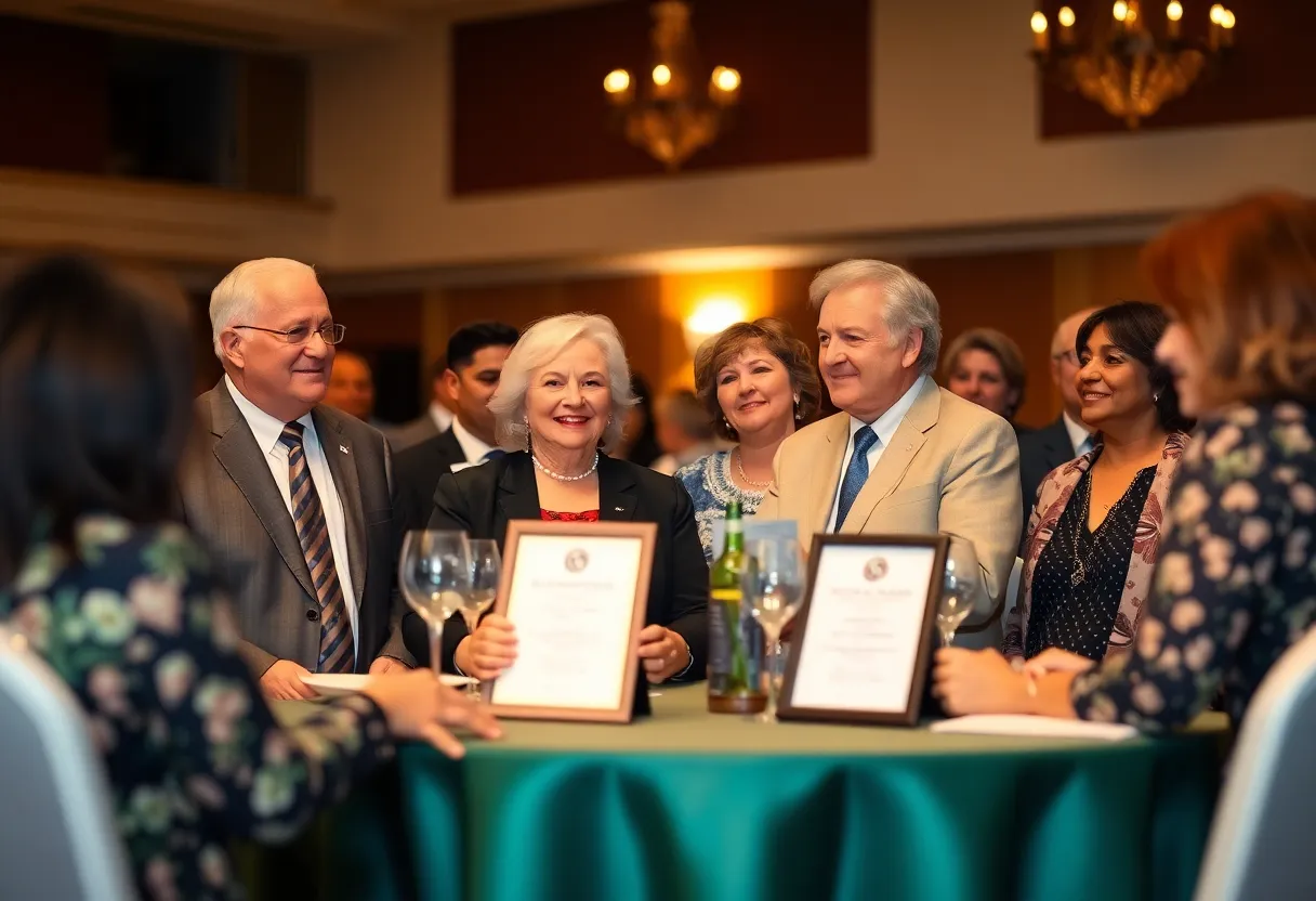 Attendees at the Law & Liberty Award ceremony in Knoxville