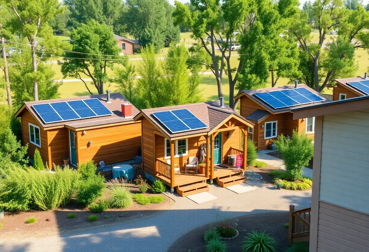 Tiny home village for homeless veterans in Knoxville