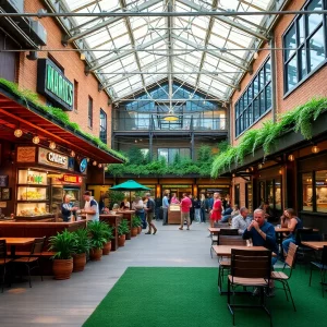 Revamped Marble City Market with diverse food offerings
