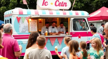 Young Entrepreneurs Shine with Mobile Ice Cream Business