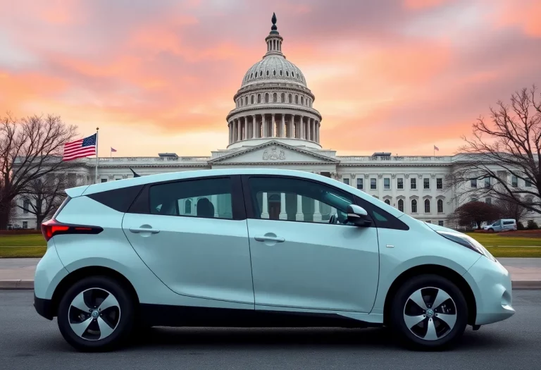 Senate session vote on California's electric vehicle mandate