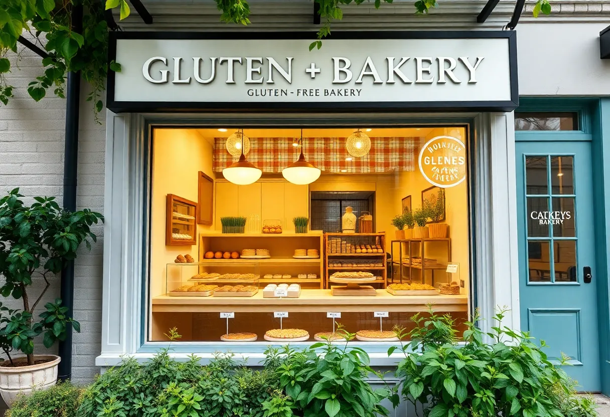 Exterior view of Small Comforts Kitchen gluten-free bakery in Knoxville