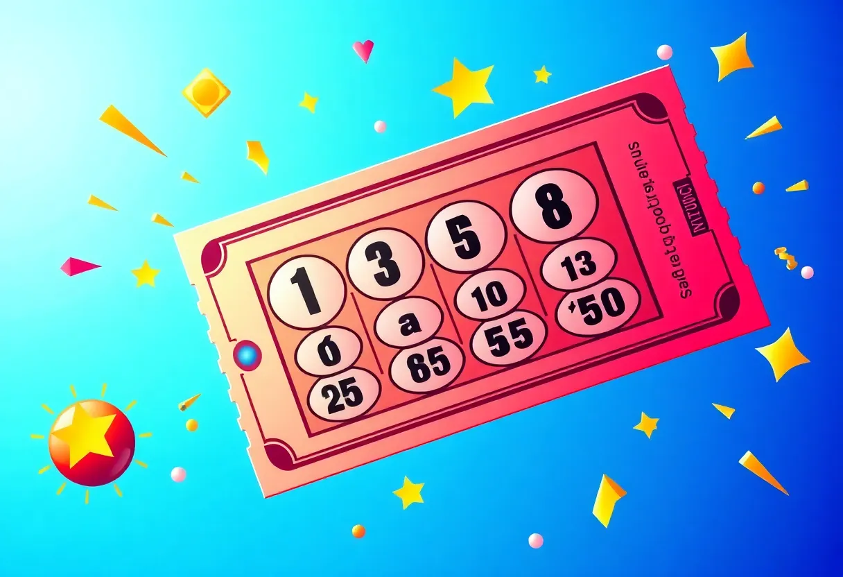 Winning lottery ticket from Tennessee Lottery