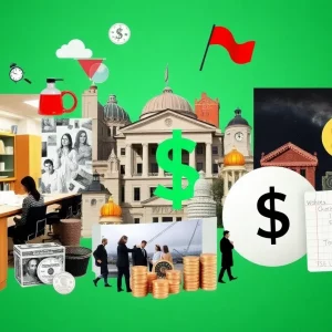 University campus reflecting funding challenges