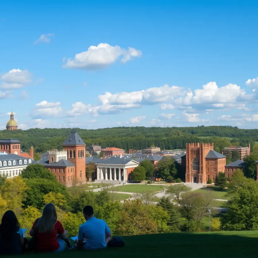 Students on University of Tennessee campus amidst funding cuts