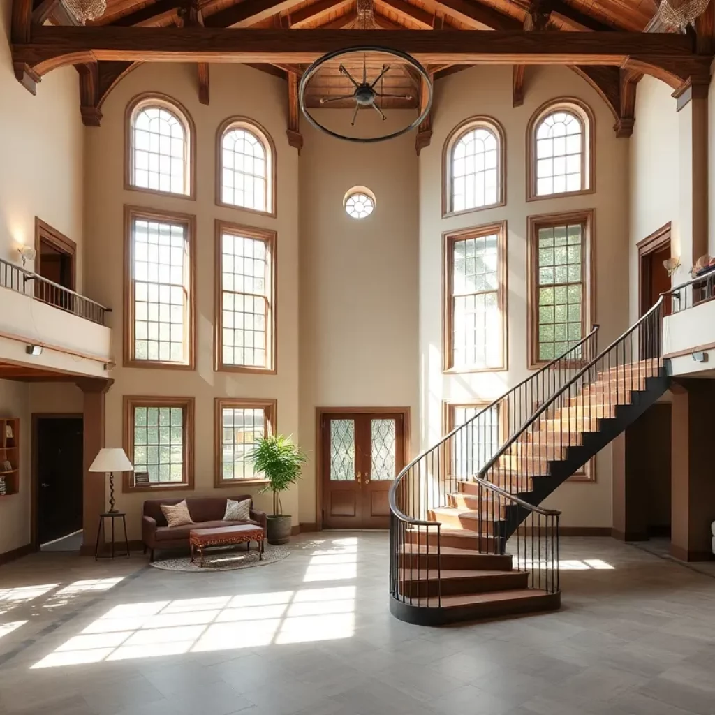 Architectural design illustrating YWCA Knoxville renovation