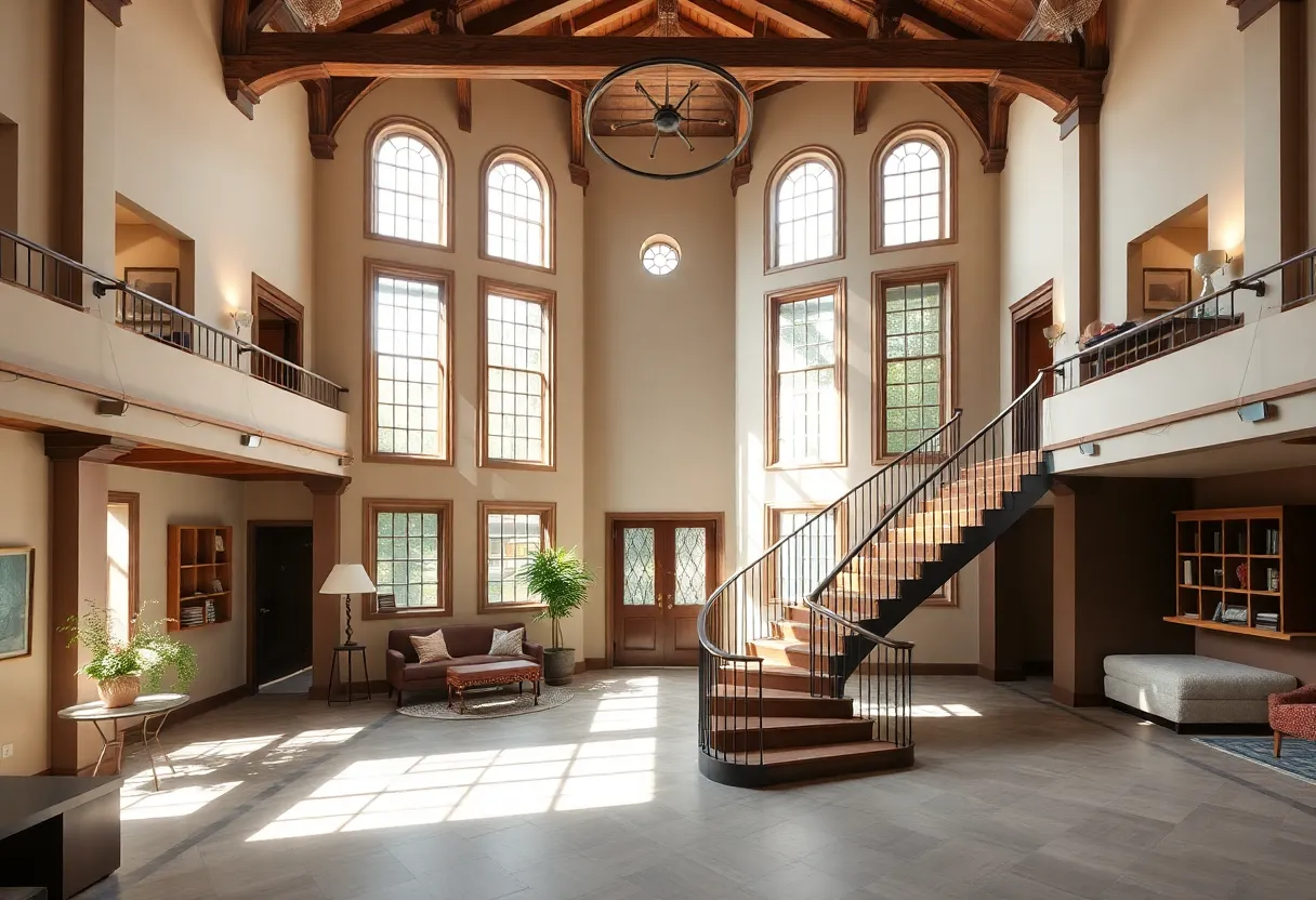 Architectural design illustrating YWCA Knoxville renovation