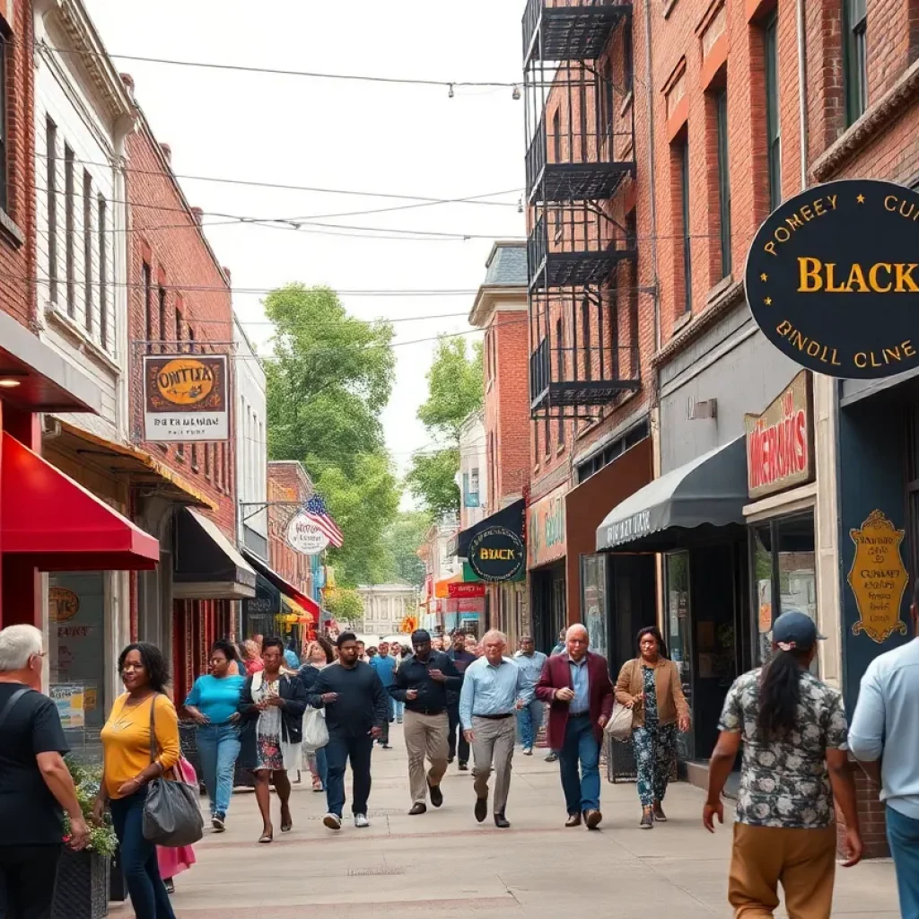 Street view of Black-owned businesses in Knoxville