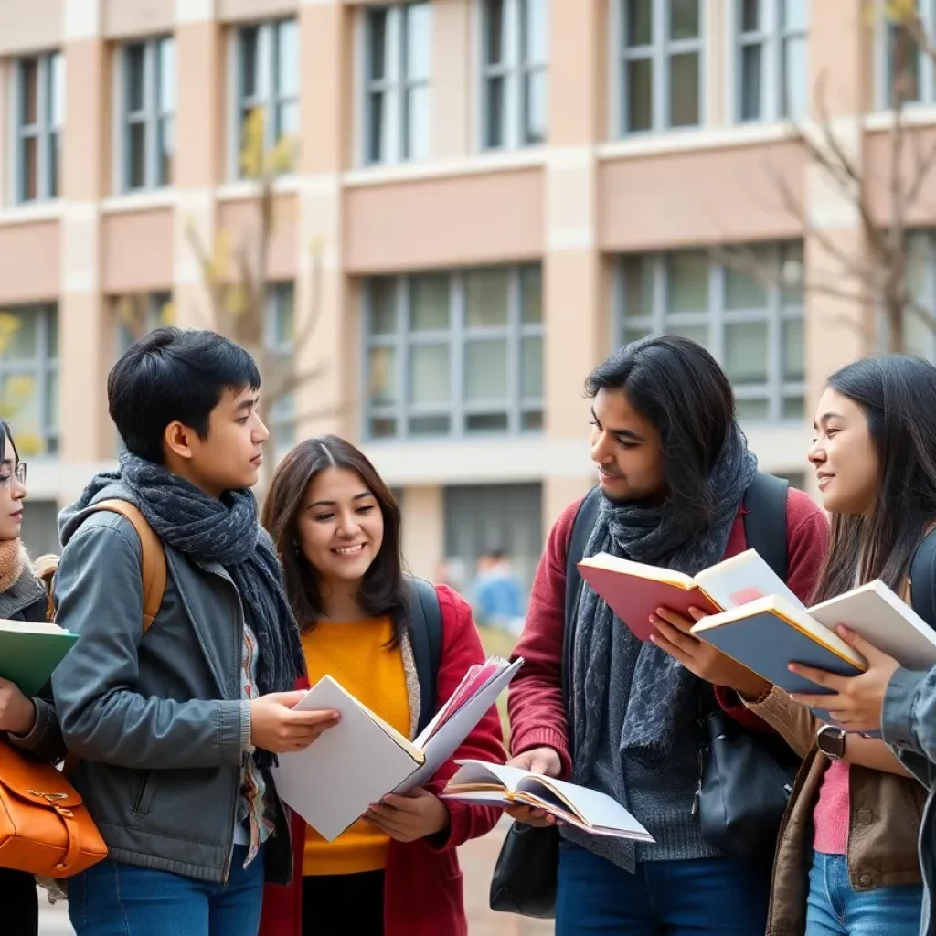 Diverse international students at University of Tennessee Knoxville