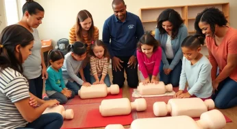 Knoxville Families Attend CPR Training Event