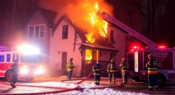 Significant House Fire in Knoxville Rescues Pets but Results in Tragedy