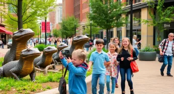 Knoxville Unveils New Interactive Art Installation