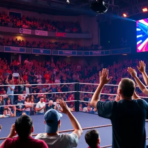 WWE SmackDown event at Food City Center in Knoxville