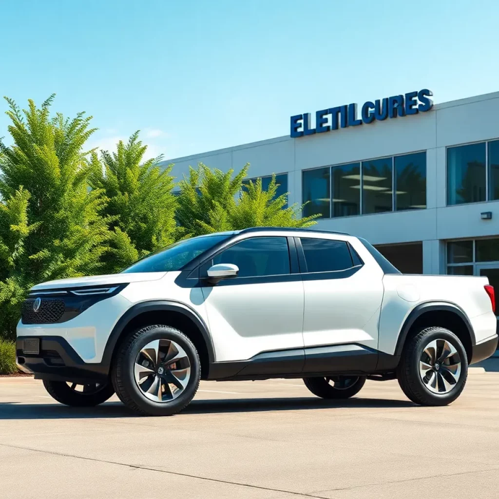 Ford Electric Pickup Truck Production